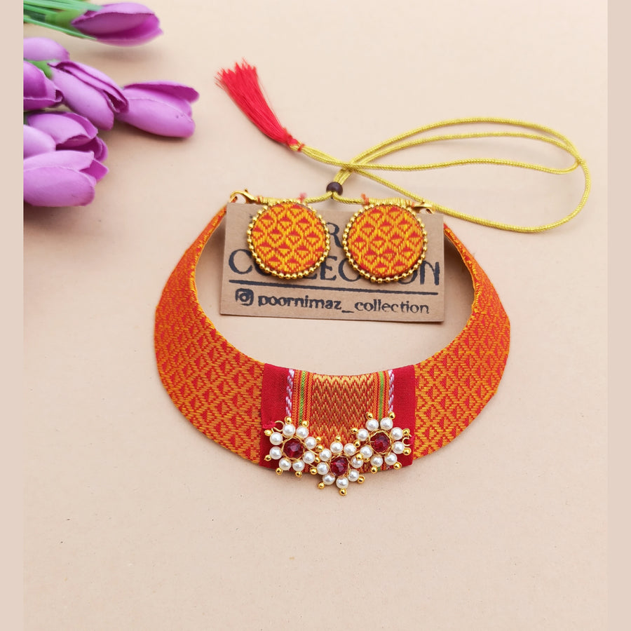 Orange Prajakta Khun Choker