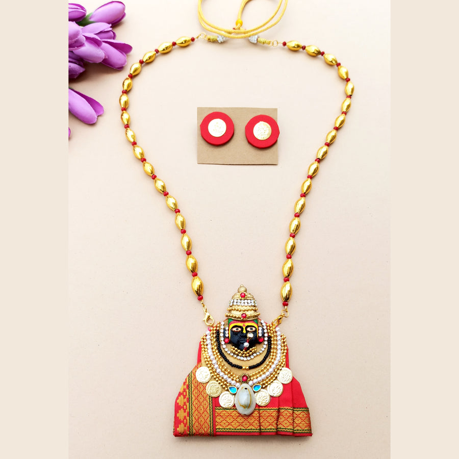 Red Tuljabhavani Necklace