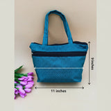 Peacock Green खण Bag