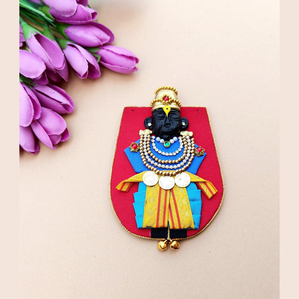 माऊली Brooch Blue