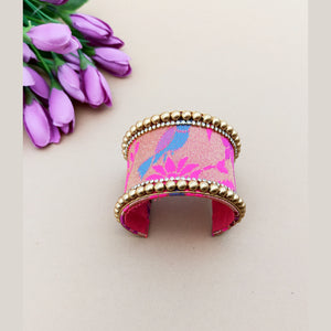Pink Paithani Handcuff