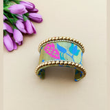 Blue Paithani Handcuff